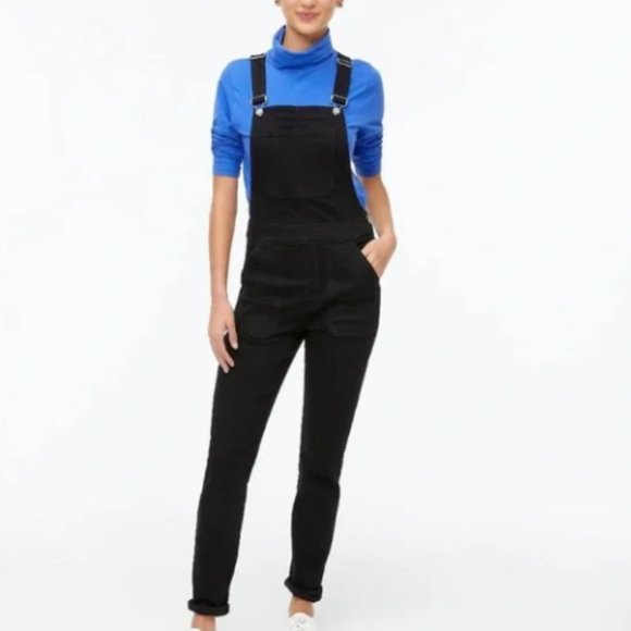 J. Crew Pants - J. Crew Black Bib Overalls